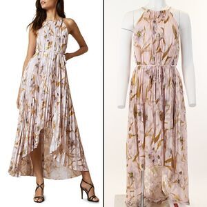 Ted Baker London Dixie Cabana Pleated Maxi Dress